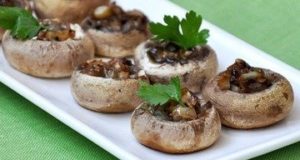 Фаршированные шампиньоны
