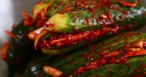 Закуска из огурцов по корейски
