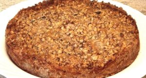 Болгарский насыпной яблочный пирог