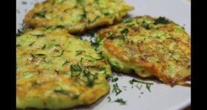 Кабачковые оладьи с морковью