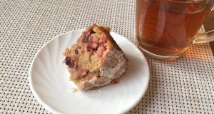Овсяный кекс с вишней