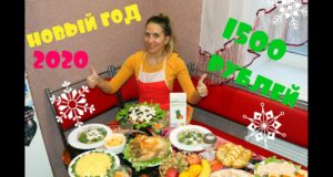 Рецепты на Новогодний стол 2020