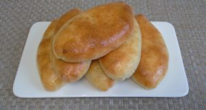 Творожные пирожки с яблоками