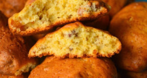 Печенье из хурмы с орешками