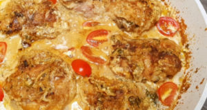 Сочная курица в сметанном соусе