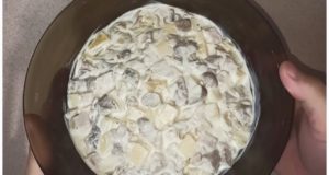 Салат Курица с ананасами