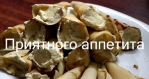 Вафли со сгущенным кремом по мужски