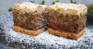 Тертый пирог с новой начинкой