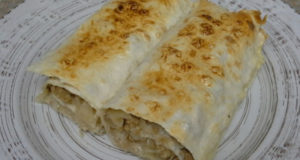 Быстрый пирог с капустой и фаршем