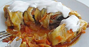 Ханум с овощами постный