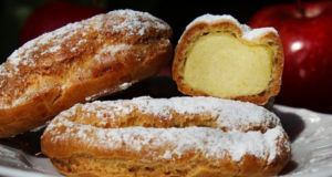Эклеры с яблочно заварным кремом