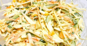 Салат из капусты и моркови с майонезом
