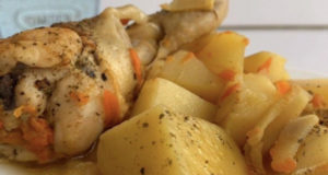 Курица с картошкой и имбирем в мультиварке