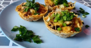 Мясные корзинки из лаваша
