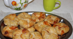 Хрустящие слойки с сыром