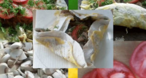 Конверт из лаваша с начинкой