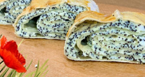 Маковый рулет из лаваша