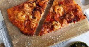 Пицца с морепродуктами