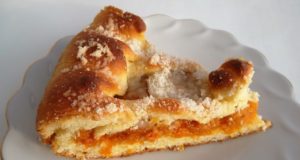 Татарский пирог с курагой