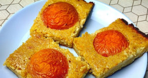 Миндальные пирожные с абрикосами