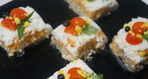 Салат закуска слоеный Кубик