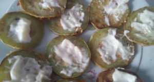Жареные кабачки с чесноком