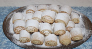 Творожные рулетики с корицей