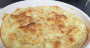 Творожная запеканка без муки и сахара