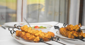 Курица тандури с картофелем в специях