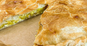 Пирог из тыквы с курицей