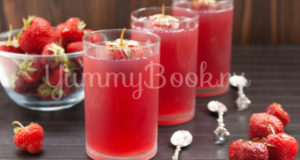 Клубничное вишнёвое желе