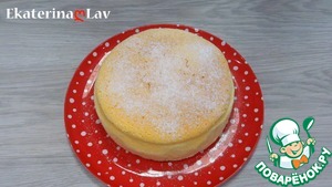 Японский хлопковый чизкейк