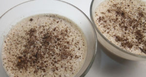 Желе из ряженки с какао