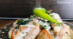 Куриные бёдра в сливочном соусе