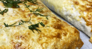 Картофельный рулет из лаваша