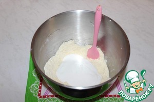 Песочные трубочки с кремом