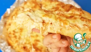 Ленивая пицца на лепешке