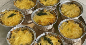 Жульен с курицей и грибами