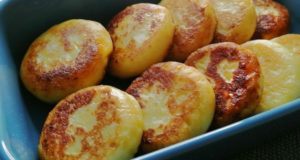 Картофельные оладьи с сыром