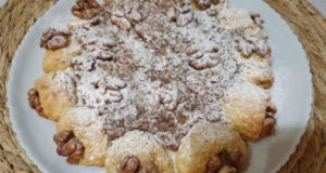 Орехово яблочный Пирог из Песочного теста
