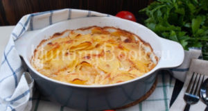 Картофельный гратен с сыром