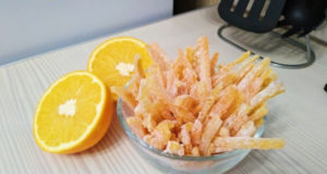 Цукаты из апельсиновых и лимонных корочек