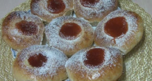 Воздушные ватрушки с джемом