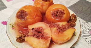 Десерт из айвы без духовки