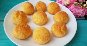 Кокосовые печенья без муки