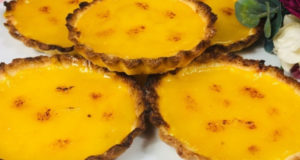 Песочные корзинки с апельсиновым курдом