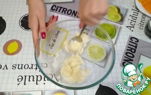 Ванильные маффины с мандаринами и миндалем