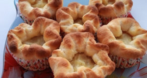 Булочки капкейки с заварным кремом