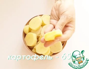 Картофельная запеканка с куриной грудкой