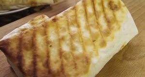 Шаурма с картошкой и курицей